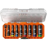 Klein Tools Knect Deep-well 3/8 Inch Drive Impact Socket Set, Sae, 9 Pieces. Fixed Price $49.98.