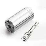 Universal Socket, 7-19mm Self-adjusting Socket With Power Drill Adapters, Fit. Fixed Price $8.97.