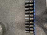 Matco 3/8 Drive Deep Metric Swivel Impact Socket Set, 10 Pc Pinless. Fixed Price $429.00.