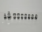 New Proto Tools Usa J52102 9pc 7+2 Sae 3/8-3/4" Universal Swivel Socket Set. Fixed Price $134.95.