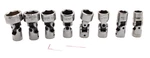 Matco Au8m6-au15m6 Piece 8-15m 1/4" Drive 6 Point Metric Swivel Socket Usa. Fixed Price $180.99.