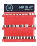 Wright Tool D950 3/4inch Drive Sae 12 Pt. Std. And Deep Socket Disp. 30 Pieces. Fixed Price $2303.39.