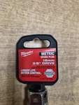 Milwaukee 48-22-9556 18mm 3/8 Drive Spark Plug Socket New. Fixed Price $20.00.