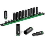 Sk 3/8" Drive Impact Socket Set, Deep Metric Sockets, 13-piece 8 3/8. Fixed Price $68.97.