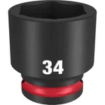 Milwaukee 49-66-6266 Shockwave Impact Duty 1/2"drive 34mm Standard 6 Pt Socket. Fixed Price $15.49.