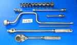 Proto Tools Los Angeles 17 Piece 1/2 Drive Sae. General Service Socket Set. Fixed Price $235.00.