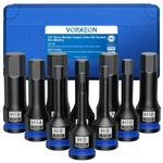 Vorxeon 10 Pcs 1/2 Drive Metric Impact Allen Hex Bit Socket Set 42 Cr-mo 5mm -. Fixed Price $46.99.