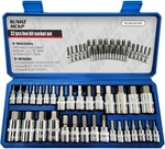 Sunhzmckp 32 Piece Allen Socket Set, 1/4", 3/8", & 1/2" Drives Hex Bit Se. Fixed Price $45.71.
