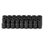 Grey Pneumatic 9026md Deep Metric Impact Socket Set, 1" Drive, 6-point, 26-piece. Fixed Price $935.95.