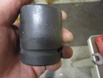 Nos Armstrong 22-432 4 Point Square 1" Shallow Impact Socket Drive Usa. Fixed Price $30.00.