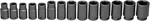660 - 3/4inch Drive 14 Pcs Set- 6 Point Std. Metric Imp. Sockets, 19mm 41mm. Fixed Price $690.64.