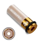 Workpro 1/2" Drive 19mm Deep Thin Wall Socket 6-point Impact Lug Nut Us. Fixed Price $12.99.
