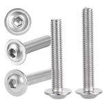 M4-0.7 X 20mm Flanged Button Head Bolts 304 Stainless Steel 18-8 Socket .... Fixed Price $17.09.