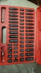 Sunex Socket Set 1/4 Impact. Fixed Price $100.00.