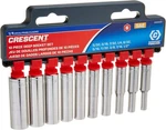 Crescent 10 Piece1/4" Drive 6 Point Deep Sae Socket Set - One Size, No Color. Fixed Price $31.99.