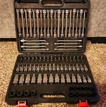 107pc Master Torx & Allen Bit Socket Set S2 Steel 1/4 3/8 1/2 Drive Sae Metric. Fixed Price $198.99.