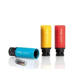 Hazet 903slg6/3 Outside Hex Impact Socket Set, Metric 17-21 Mm, 1/2" Or 24 Mm.... Fixed Price $157.16.
