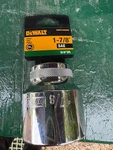 Dewalt 3/4" Dr. 12 Pt. 1 7/8" Socket #dwmt746050sp. Fixed Price $25.00.