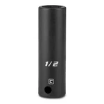Capri Tools Deep Impact Socket, 3/8 In. Drive, 6-point, Sae 5/16 To 1 In. Fixed Price $7.99.
