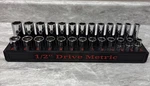 1/2" Drive Metric Socket Set Storage Tray For Icon By S3d Printing Icst.50m1. Fixed Price $29.50.