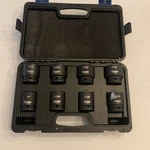 Quinn 8 Piece Standard 3/4" Drive Impact Socket Set 1-1/16" To 1-1/2" 6 Pt Used. Fixed Price $60.00.