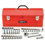 Proto J52230-1a Skt Wrch St, Chrm, 12pt, 5/16 - 7/8 In 33he03. Fixed Price $492.71.