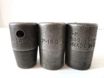 Snap On P-140, 180, 200 Sae 1/2 Dr. 6 Pt. Impact Socket Set 7/16", 9/16, 5/8". Fixed Price $29.99.