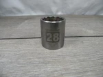 Craftsman 28mm 12-point Socket Made In Usa 40925 Hand Tool 1/2" Drive. Fixed Price $25.00.