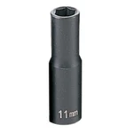 Grey Pneumatic 1011md 3/8" Drive Deep Metric Impact Socket - 11mm. Fixed Price $15.46.