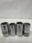 Proto 5540hl Deep Socket 1-1/4" Open Box Lot Of 4 Mixed. Fixed Price $40.49.