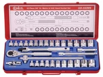 32 Pcs 3/8" Dr. Six-point Metric & Sae Hand Socket Set Gs-332ms. Fixed Price $121.26.