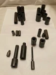 Usa Vitage Top Quality Apex Assorted 25 Pieces Impact Sockets / Bit Holders ++. Fixed Price $125.00.