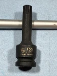 Grey Pneumatic 2155t 1/2 Drive T-55 Torx Impact Socket. Fixed Price $25.00.
