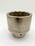 Wright Tools 8180 1"drive 2-1/2" 12 Point Socket Usa Used. Fixed Price $40.97.