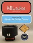 Milwaukee 49-66-6385 47mm Shockwave Impact Duty 3/4 In. Drive Standard 47 Mm. Fixed Price $23.74.