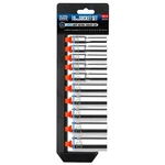10pcs 1/2 Drive Deep Socket Set, Metric (10mm-19mm), 6-point, Cr-v Steel,. Fixed Price $30.46.