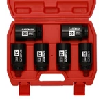 Casoman 1/2- Inch Drive Deep Spindle Axle Nut Impact Socket Set, 6-piece 1. Fixed Price $39.75.
