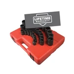 Sunex Tools 2826 1/2-inch Drive 12-point Metric Impact Socket Set, 26-piece. Fixed Price $123.52.