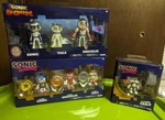 Sonic Boom Space Odyssey Metallic Suit Knuckles Tail & Pixelated Lot. Fixed Price $187.00.