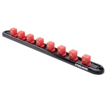 Steelman 1/2-inch Drive 8-piece Aluminum Socket Storage Rail. Fixed Price $14.99.