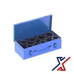 9pc Sae 1" Drive, 6 Point Deep Impact Socket, Spindle Axle Nut By X1 Tools. Fixed Price $94.94.