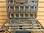 Westward 53pn74 3/8", 1/2" Drive Socket Set Metric 126 Pieces 1/2 In To 1.. Fixed Price $200.00.