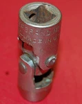 Vintage Herbrand Swivel Socket J-912 6pt 3/8" Free Shipping!. Fixed Price $6.99.