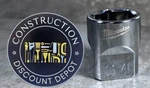 Milwaukee 45-34-9068 3/8 In. Drive 3/4 Sae 6-point Socket Shallow. Fixed Price $10.81.