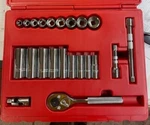 Proto Professional J52134 Socket Set 3/8" Drive 22 Piece 6 Point Fractional. Fixed Price $85.00.