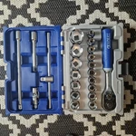 Expert By Facom 22 Piece 1/2" Drive Hex Socket Set Metric. Fixed Price $129.49.