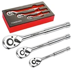 Tommars Ratchet Set 1/4" 3/8" 1/2" Drive Socket Wrench Kit 72-tooth Q.... Fixed Price $47.69.