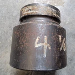 Ozat 4-1/4" Impact Socket Wrench, 2-1/2" Drive, Black Oxide, 6 Point Hex. Fixed Price $250.00.