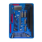 Genius Tools 28 Piece Sae Flare Nut, E-star & L-shaped Key Wrench - Ms-028s. Fixed Price $233.38.
