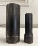 Lot Of 2 Snap-on - 3/8 & 7/8 Impact Drive 12 Point Deep Sae. Fixed Price $16.69.